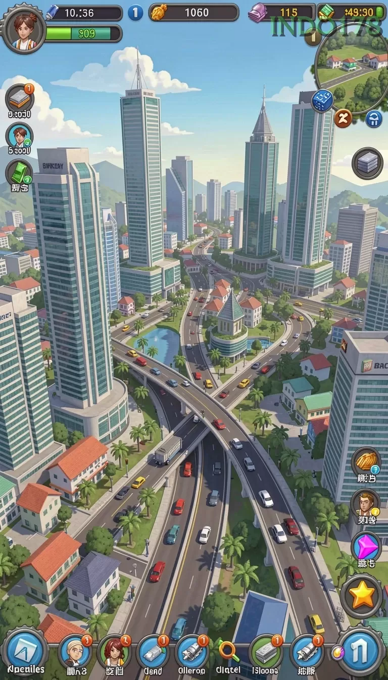 Cuplikan layar 98SPIN — halaman utama